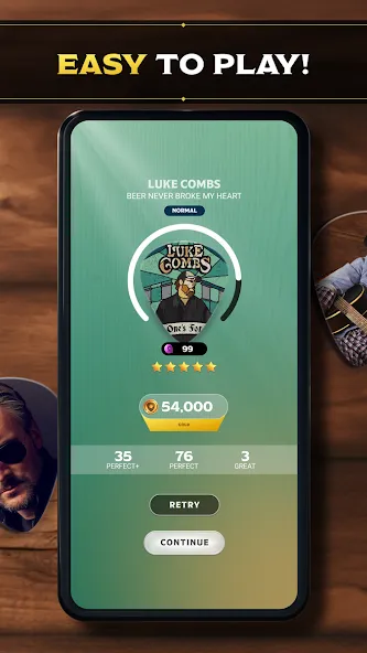 Country Star: Music Game (кантри стар)  [МОД Бесконечные монеты] Screenshot 5