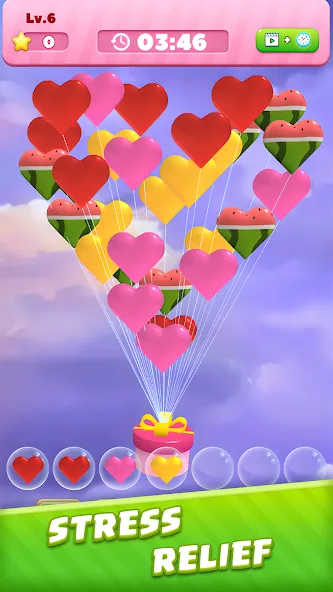 Bubble Burst：Match 3D  [МОД Бесконечные монеты] Screenshot 5