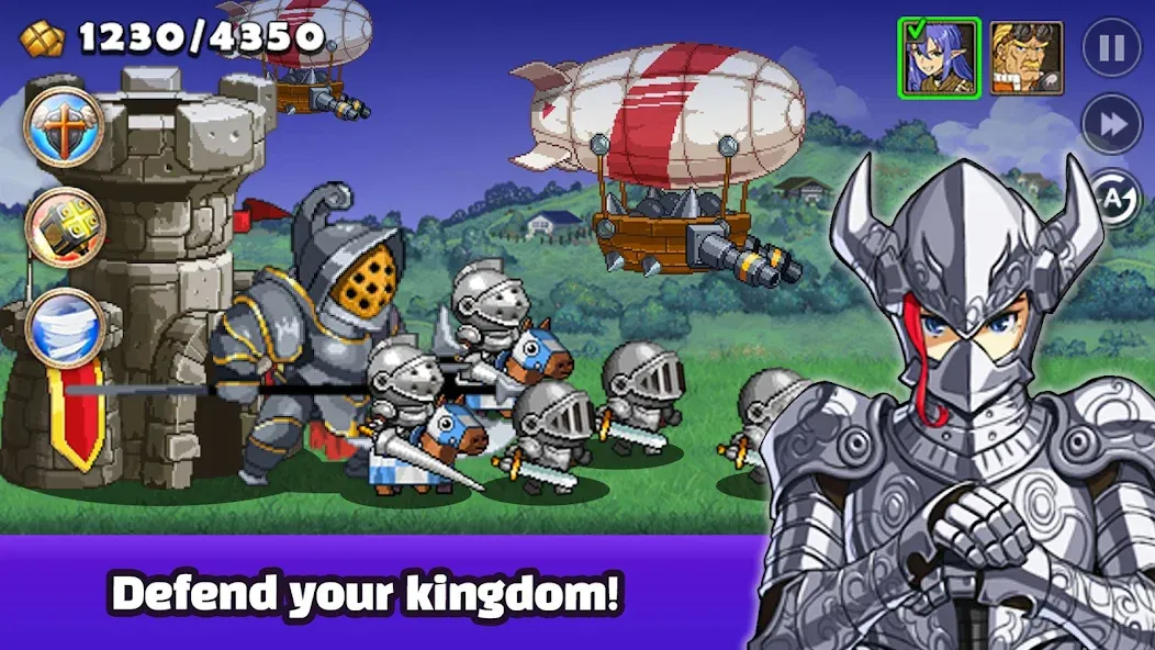 Kingdom Wars - Tower Defense (Кингдом Варс)  [МОД Unlocked] Screenshot 4