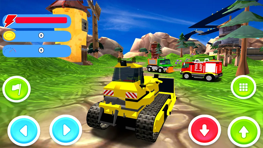 Toy Truck Drive  [МОД Unlimited Money] Screenshot 1