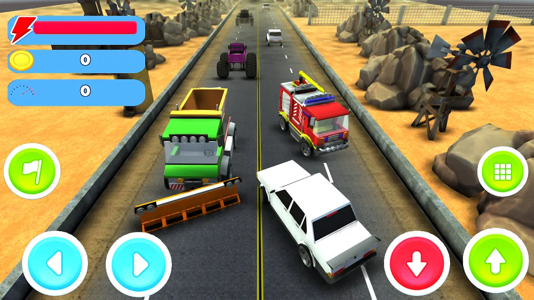 Toy Truck Drive  [МОД Unlimited Money] Screenshot 2