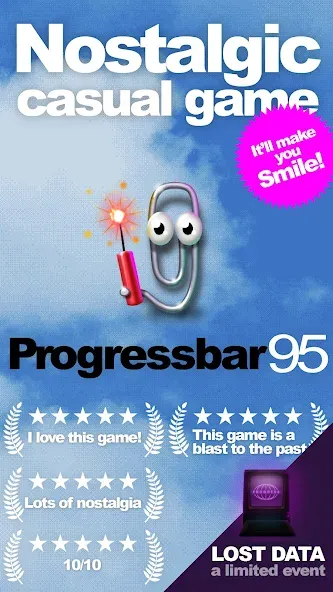 Progressbar95 - nostalgic game (Прогрессбар95)  [МОД Menu] Screenshot 1