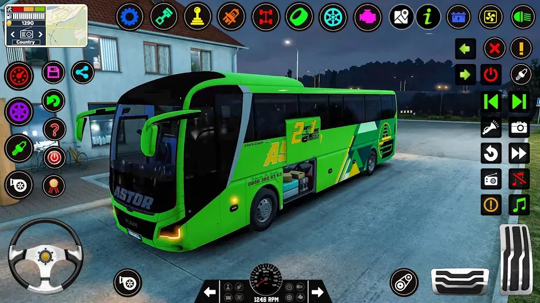 Bus Driving Games 3D: Bus Game  [МОД Меню] Screenshot 4