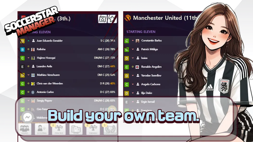 SSM - Football Manager Game (ССМ)  [МОД Все открыто] Screenshot 3