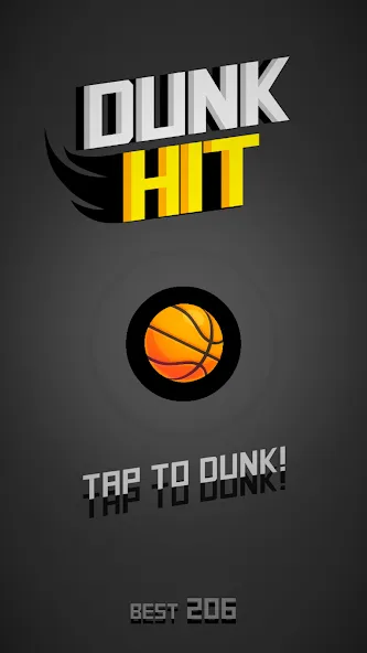 Dunk Hit (Данк Хит)  [МОД Бесконечные монеты] Screenshot 4