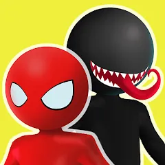 Скачать взломанную Stick Hero: Comic Superhero (Стик Хиро)  [МОД Бесконечные деньги] - полная версия apk на Андроид