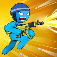 Скачать взломанную Stick Shooter: Battle Game (Стик Шутер)  [МОД Mega Pack] - полная версия apk на Андроид