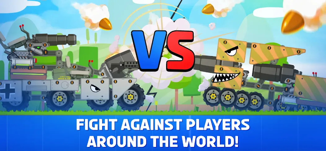 Super Tank Rumble  [МОД Menu] Screenshot 2