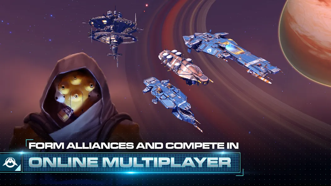 Homeworld Mobile: Sci-Fi MMO (Хоумворлд Мобаил)  [МОД Unlimited Money] Screenshot 4