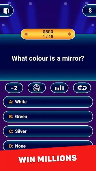 Millionaire 2024: Trivia Game  [МОД Unlocked] Screenshot 1