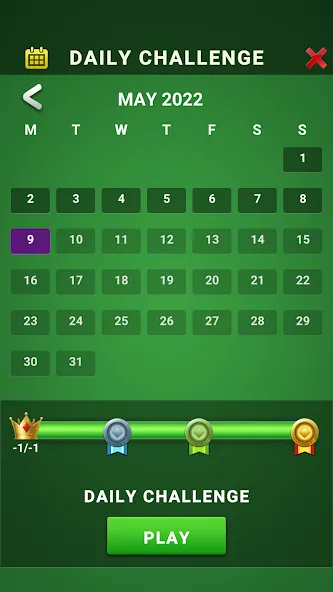 Solitaire: Classic Card Game  [МОД Много монет] Screenshot 2