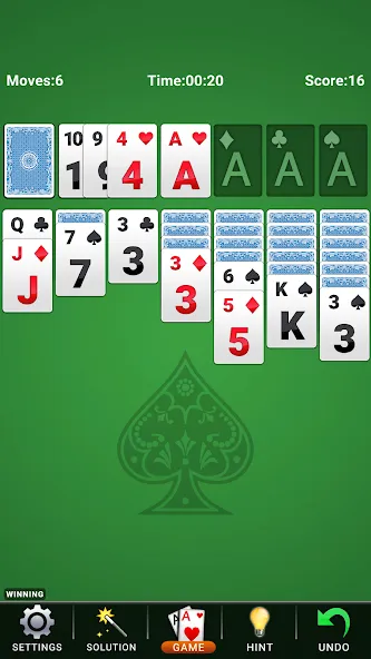 Solitaire: Classic Card Game  [МОД Много монет] Screenshot 3