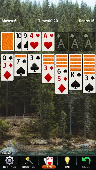 Solitaire: Classic Card Game  [МОД Много монет] Screenshot 4