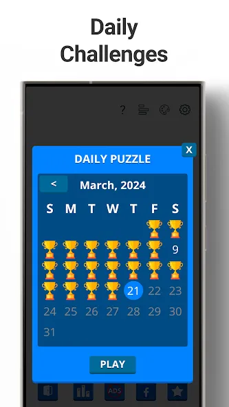 Sudoku Levels: Daily Puzzles  [МОД Много монет] Screenshot 2