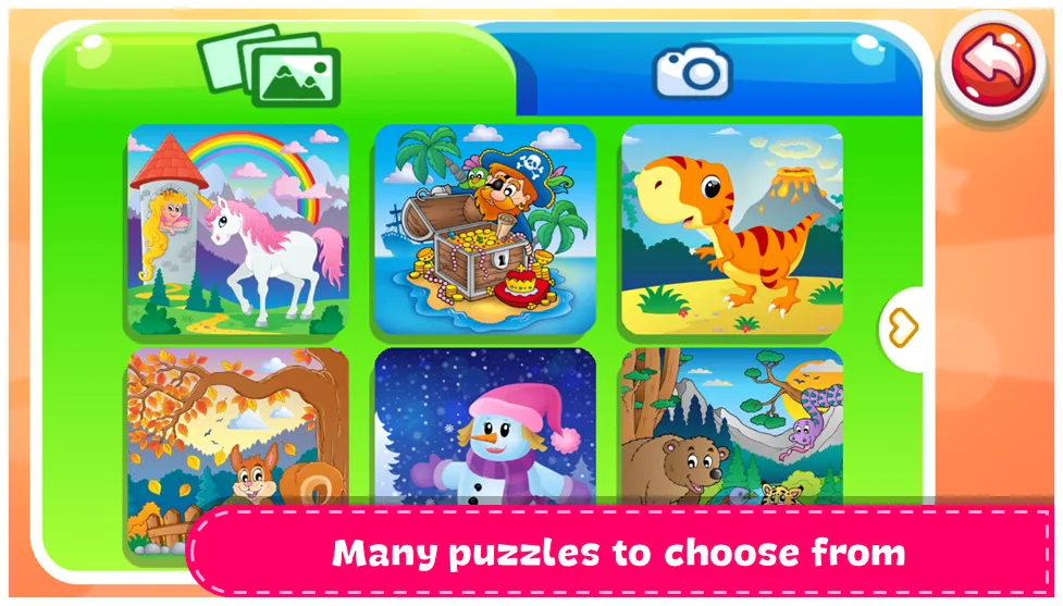 Kids Games - Puzzle World  [МОД Unlocked] Screenshot 3