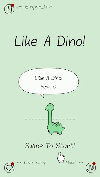 Like A Dino!  [МОД Много монет] Screenshot 1