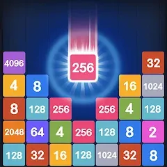 Скачать взлом Drop Merge : Number Puzzle (Дроп Мердж)  [МОД Unlimited Money] - последняя версия apk на Андроид