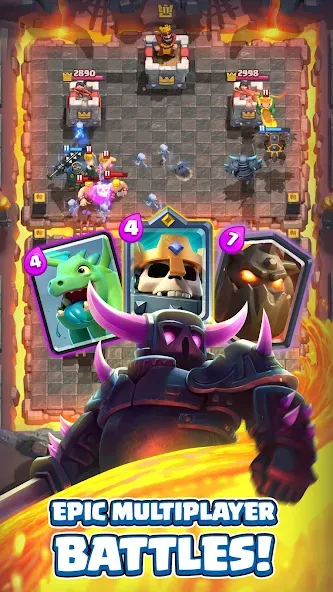 Clash Royale (Клаш Рояль)  [МОД Unlocked] Screenshot 1