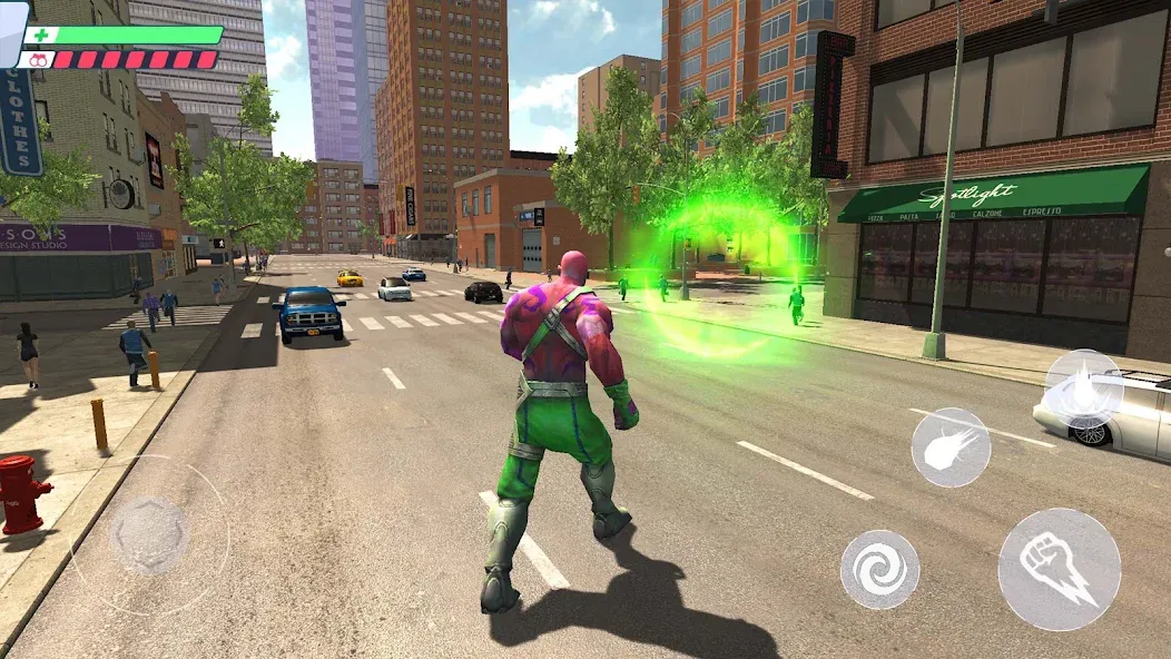 Super City Heroes:Super Battle (упер Герои Города)  [МОД Mega Pack] Screenshot 1