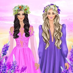 Скачать взлом Fashion Triple Match: Dress Up (Фэшн Мердж)  [МОД Много монет] - стабильная версия apk на Андроид