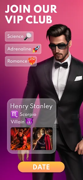 Love Sparks: Dating Sim (Лав Спаркс)  [МОД Бесконечные монеты] Screenshot 1