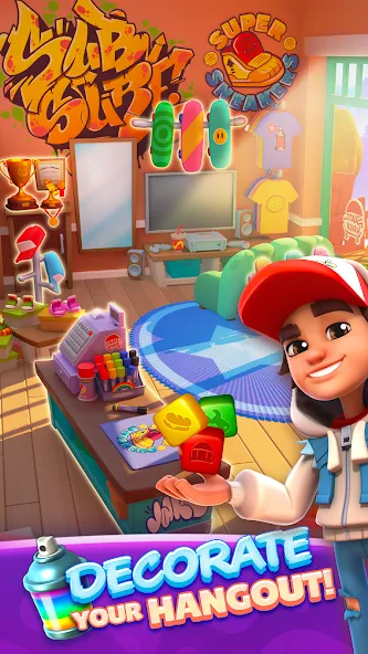 Subway Surfers Blast (Сабвей Серферс Бласт)  [МОД Меню] Screenshot 1