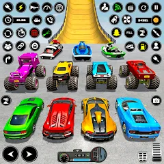 Скачать взлом Crazy Ramp Car Stunt Master 3D (Крэйзи Рэмп Кар Стант Мастер 3Д)  [МОД Unlimited Money] - последняя версия apk на Андроид