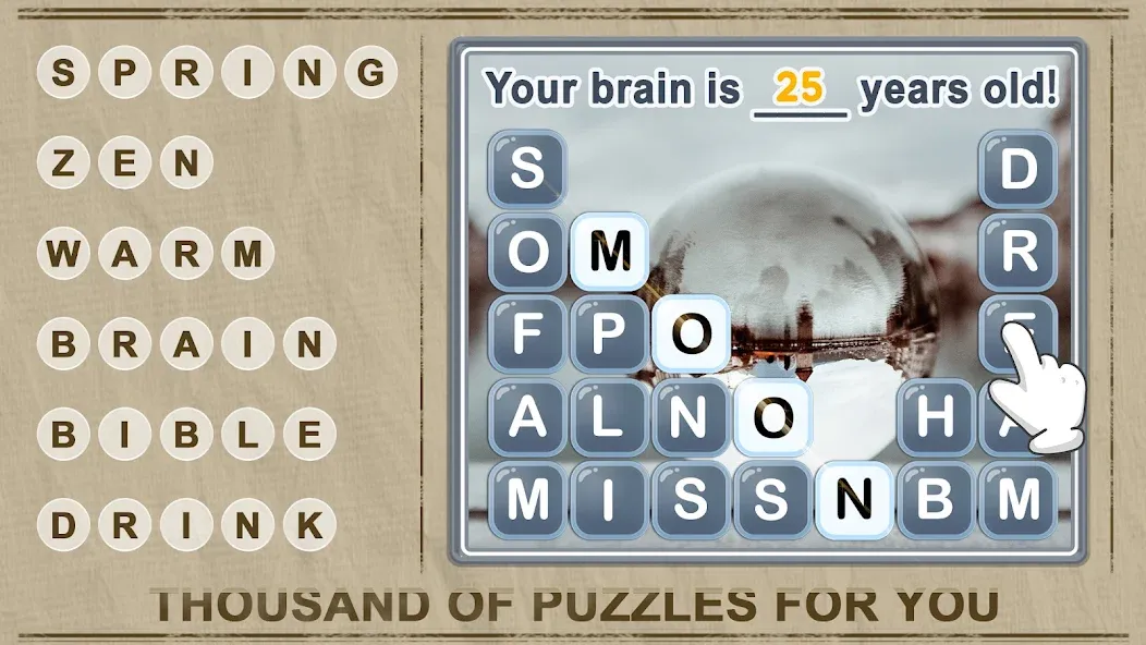 Word Crush - Fun Puzzle Game (Уорд Краш)  [МОД Меню] Screenshot 3