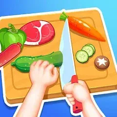 Скачать взлом Happy Kitchen World  [МОД Бесконечные монеты] - стабильная версия apk на Андроид