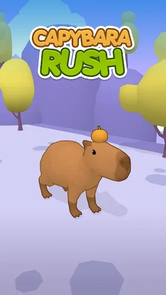 Capybara Rush (Капибара Раш)  [МОД Unlimited Money] Screenshot 1