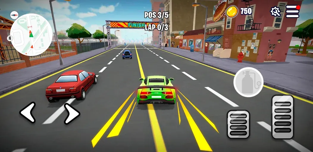 Rumble Racing: Car Drifting (Рамбл Рейсерс)  [МОД Все открыто] Screenshot 1