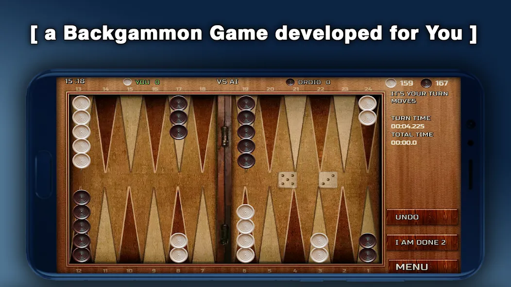 Backgammon - 18 Board Games  [МОД Бесконечные деньги] Screenshot 1