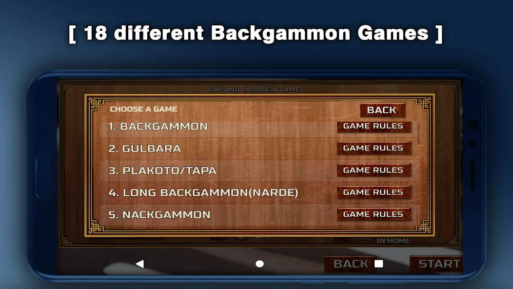 Backgammon - 18 Board Games  [МОД Бесконечные деньги] Screenshot 2