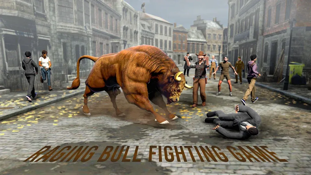 Bull Fighting Game: Bull Games  [МОД Все открыто] Screenshot 1