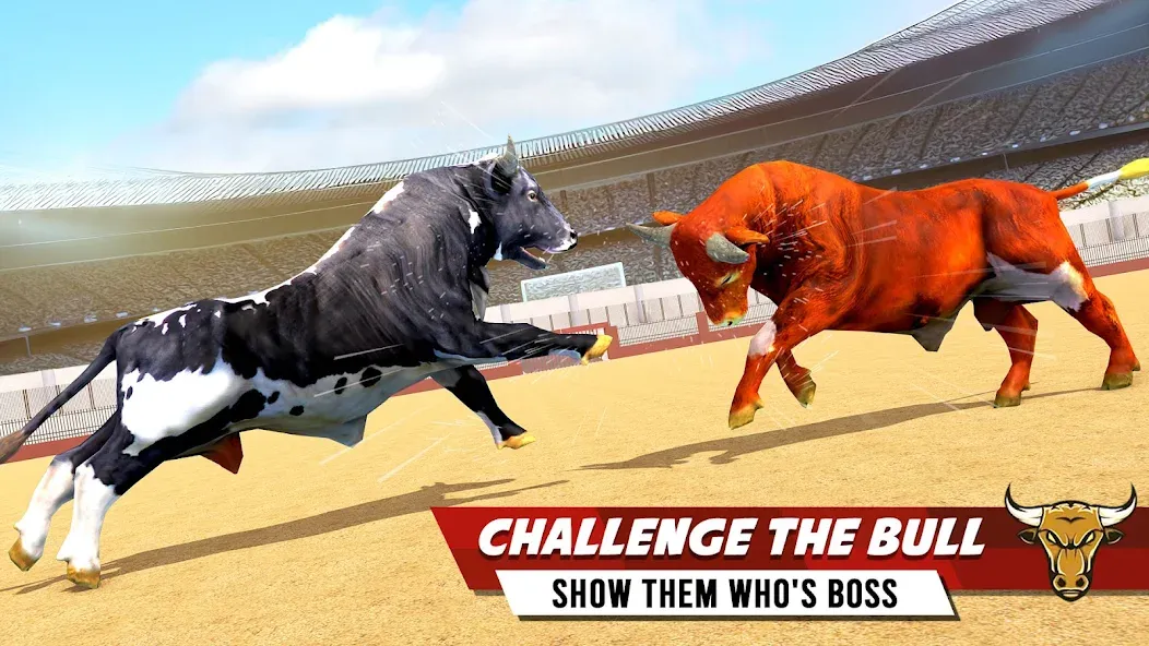 Bull Fighting Game: Bull Games  [МОД Все открыто] Screenshot 2