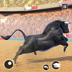 Скачать взломанную Bull Fighting Game: Bull Games  [МОД Все открыто] - последняя версия apk на Андроид