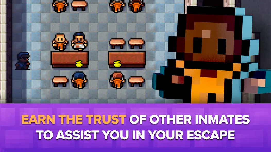 The Escapists: Prison Escape – (Зе Эскейпистс)  [МОД Menu] Screenshot 4