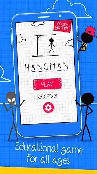 Hangman  [МОД Все открыто] Screenshot 4