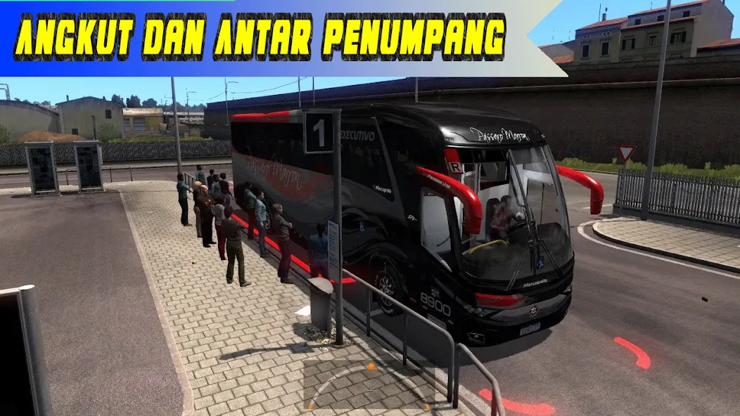 Bus Telolet Basuri Nusantara (Бус Телолет Басури Нусантара)  [МОД Mega Pack] Screenshot 3