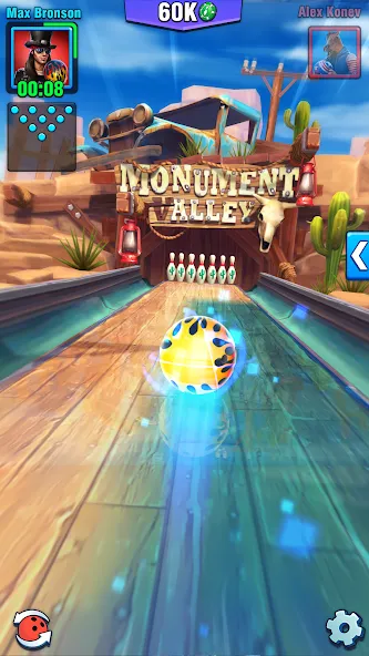 Bowling Crew — 3D bowling game  [МОД Mega Pack] Screenshot 1