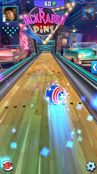 Bowling Crew — 3D bowling game  [МОД Mega Pack] Screenshot 4