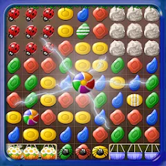 Скачать взлом Gems Fever  [МОД Много монет] - полная версия apk на Андроид