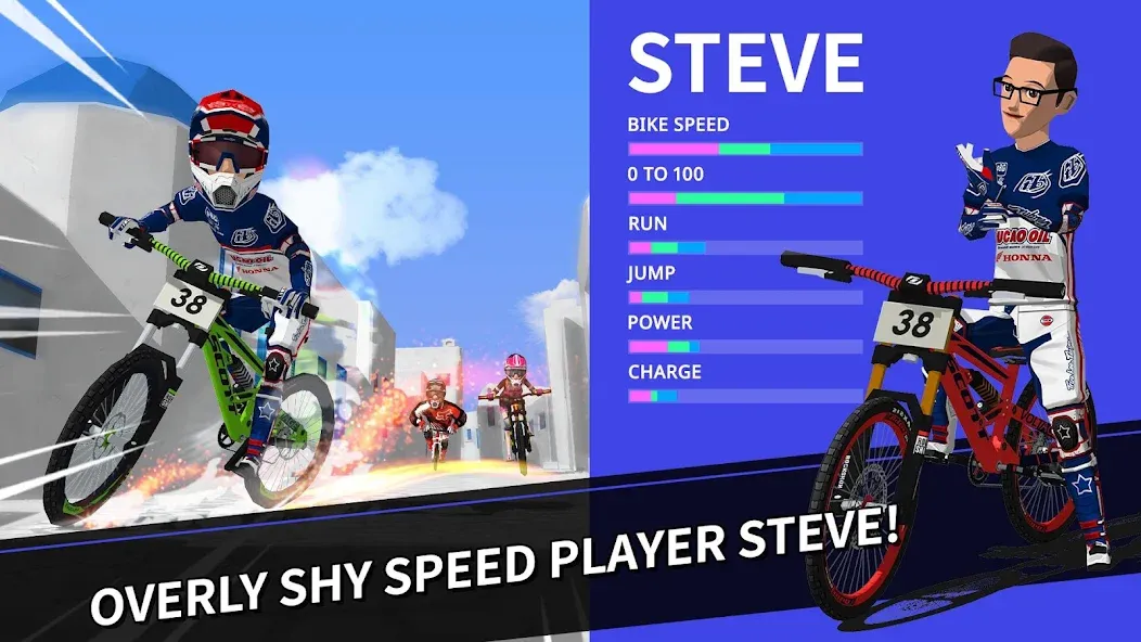 Downhill Masters (Даунхилл мастерс)  [МОД Unlocked] Screenshot 2