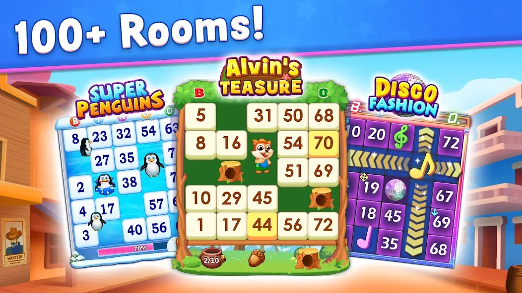 Bingo: Play Lucky Bingo Games (Бинго)  [МОД Бесконечные деньги] Screenshot 2