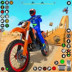 Взломанная Bike Stunt Games Stunt Bike 3D (Байк стант рэмп игра Байк Джамп)  [МОД Бесконечные деньги] - стабильная версия apk на Андроид