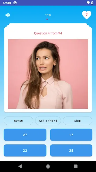 Quiz - Guess her age challenge  [МОД Бесконечные деньги] Screenshot 2