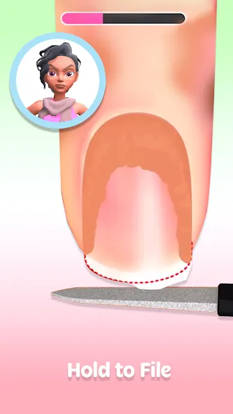 Nail Salon 3D  [МОД Unlocked] Screenshot 1
