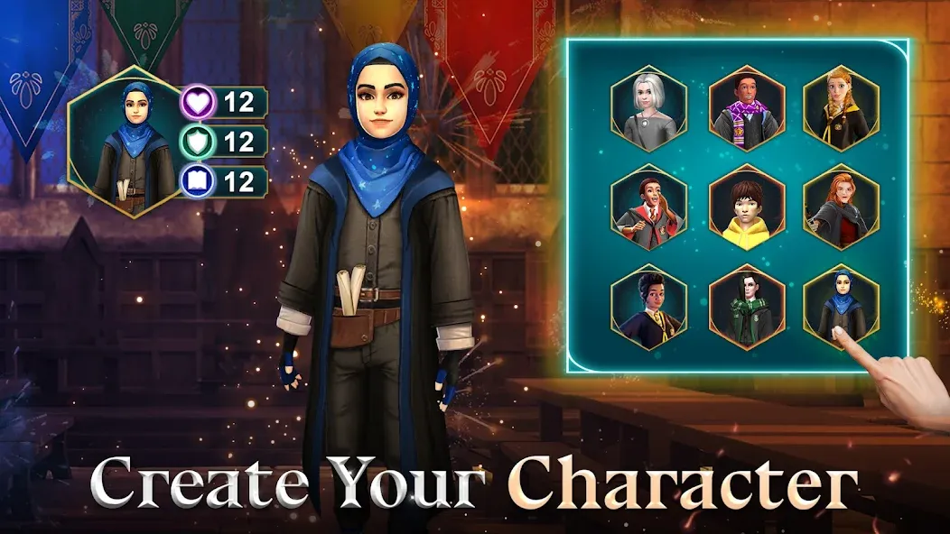 Harry Potter: Hogwarts Mystery (Гарри Поттер)  [МОД Много монет] Screenshot 2