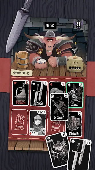 Card Crawl (Кард Кролл)  [МОД Unlimited Money] Screenshot 1