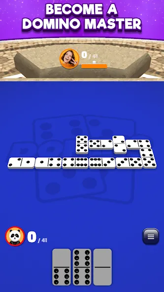 Domino Club: 1v1 Online Game (Домино Клуб)  [МОД Меню] Screenshot 5